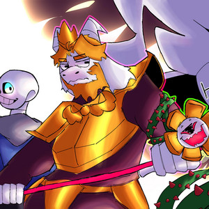 3 LEFT With Lyrics | Undertale by Cloverz, ThatOneDude, RazorFrost, Pleasestandby27, thebenman_, TheNonElec, lunabelmonte, Gurtle, CTHYT