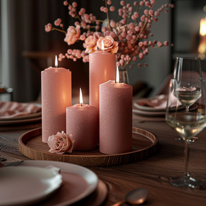 Candle Softly by Sunset Lover