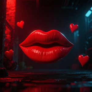 Scarlet Melody Under Neon by MPNJTN