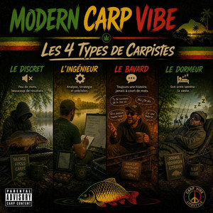 Les 4 Types de Carpistes by MODERN CARP VIBE