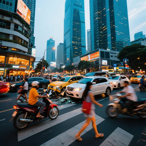 Colliding in Jakarta by GRIFFIN ANITA L FARLEY