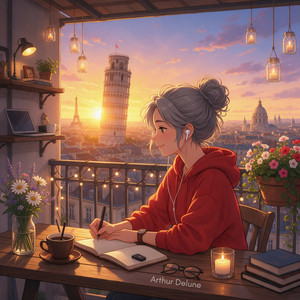 Quiet Montmartre by Arthur Delune