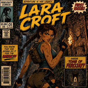 LARA CROFT by FeroJayy
