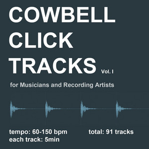 Cowbell Click Track - BPM 81 by DrumTex Album Cover