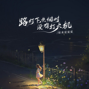 路灯下点烟时没有打火机 by 原来是夏夏