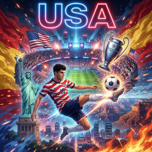 I Believe That We Will Win — USA World Cup 2026 by Mr Chirp