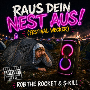 Raus dein Nest aus! (Festivalwecker) by Rob The Rocket, S-KILL