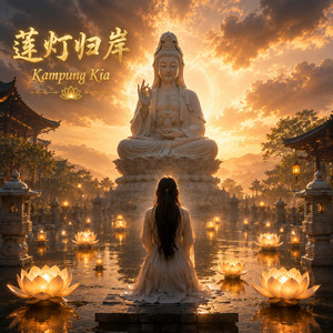 莲灯归岸 (南無观世音菩萨) by Kampung Kia