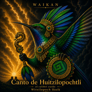 Canto de Huitzilopochtli, el colibrí zurdo (Witsilopoch Ikuik) by WaiKan