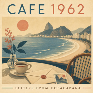 Taxi Past the Palms by Cafe 1962