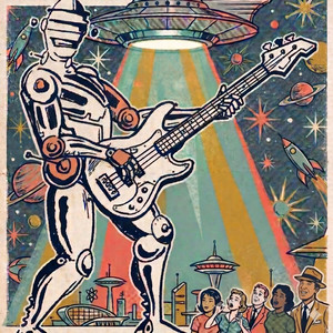 Funky Mechanoid by Lost World Orchestra, Eric McCann