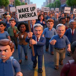 Wake up America by Mo Shah