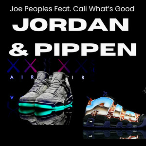 Jordan and Pippen by Joe Peoples, Cali Whats Good