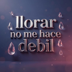 LLORAR NO ME HACE DEBIL by GANSTOUDJ