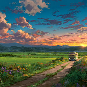 Painted Acreage by Wertuki