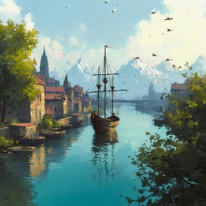 The Last Mooring by Zempi