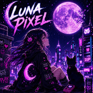 Pixel Moon by Zakith Kitsune
