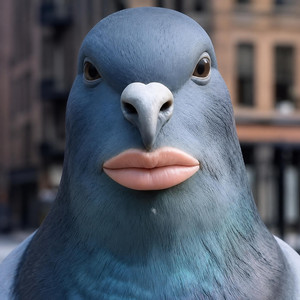 Have you pooped today? (Whispering Pigeon) by Beaver Boys