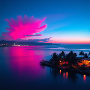 Sunset Over Biscayne by Pacific Vice