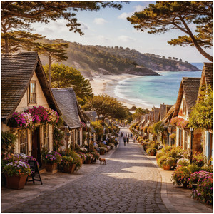 Carmel-by-the-Sea Hidden Café by almond.