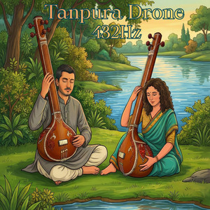 Tanpura 432 Hz (Deep Meditation Drone in B)