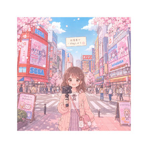 akihabara cafe vlog by Yuru