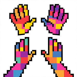 Hands Paws by Jabakokkili