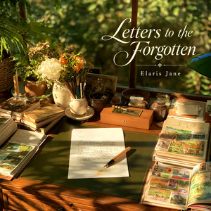 Letters Settling on Wood by Elaris Jane