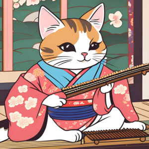 Cheerful Shamisen