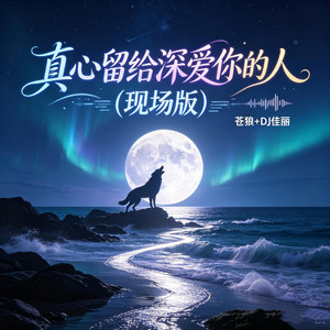 真心留给深爱你的人 - 现场版 by 苍狼, DJ佳丽