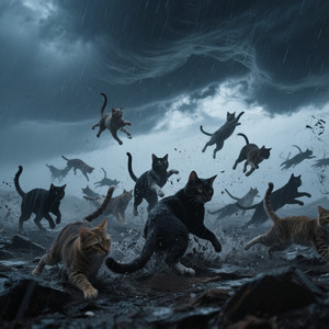 Kelly Fitzgerald Hatton - 猫と台風