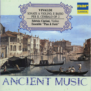 Sonate a violino, e basso per il cembalo, op. 2 cover