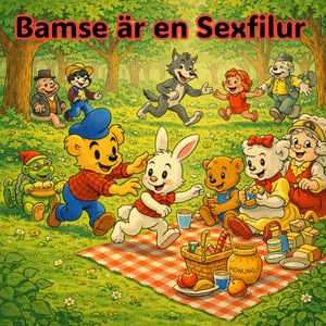 Bamse är en sexfilur by Tjuren på dal