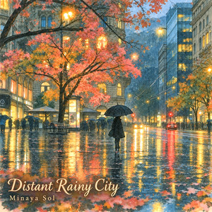 Gentle Night Downpour by Minaya Sol