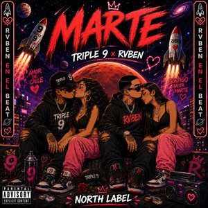 Marte by NORTH LABEL, TRIPLE 9, Rvben en el beat