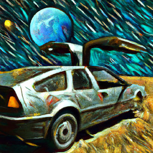 Portada de DeLorean