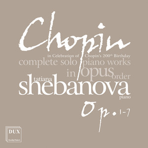 Chopin: Complete Solo Piano Works in Opus Order, Vol. 1 - Album by