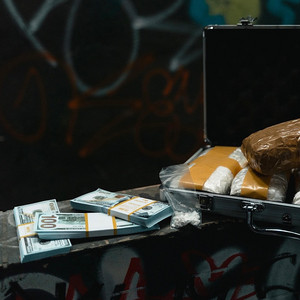 Drug Money by Bleachboy, Xstitch