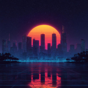 Retro Skyline by mp3man