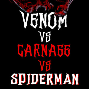 Venom VS Carnage VS Spiderman by Daddyphatsnaps