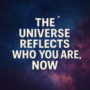 The Universe Reflects Who You Are, NOW