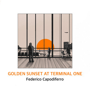 GOLDEN SUNSET AT TERMINAL ONE by Federico Capodiferro