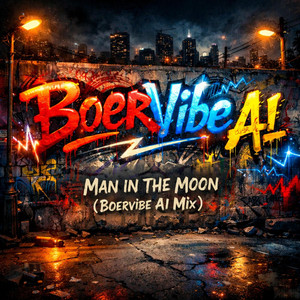 BoerVibe AI - Man on the moon