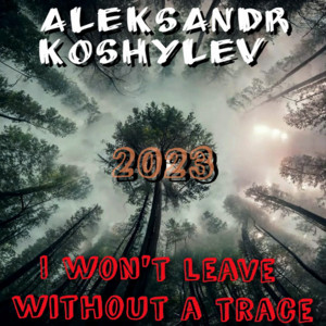 I won't leave without a trace