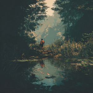 Silent Rain Bloom by Serene Circuit Poet