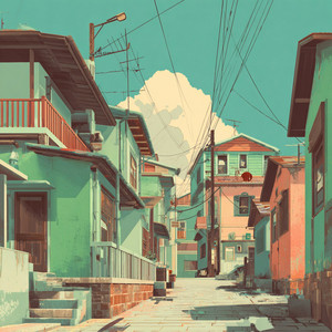left behind by Static Postcard