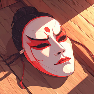 Kabuki Face by Sashimi Dreams