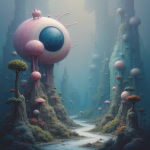 Eyes Floating by Donra
