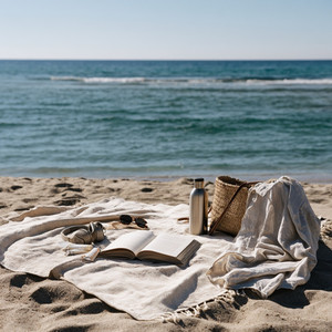 At the Beach by Penelope Cru, Chris Airwolf