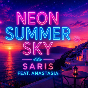Neon summer sky by Saris Nova